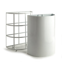 Design Shop Fremont Demilune Planter Tall