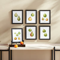 Design Shop Pear Study, Set Of 6
