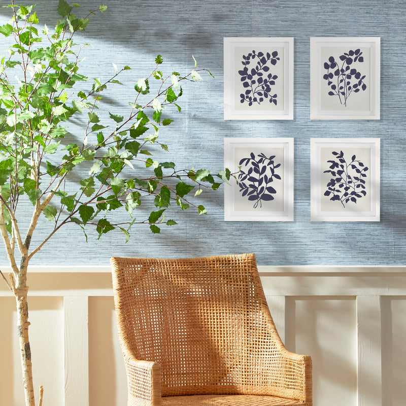 Design Shop Leafy Vine Prints, Set Of 4