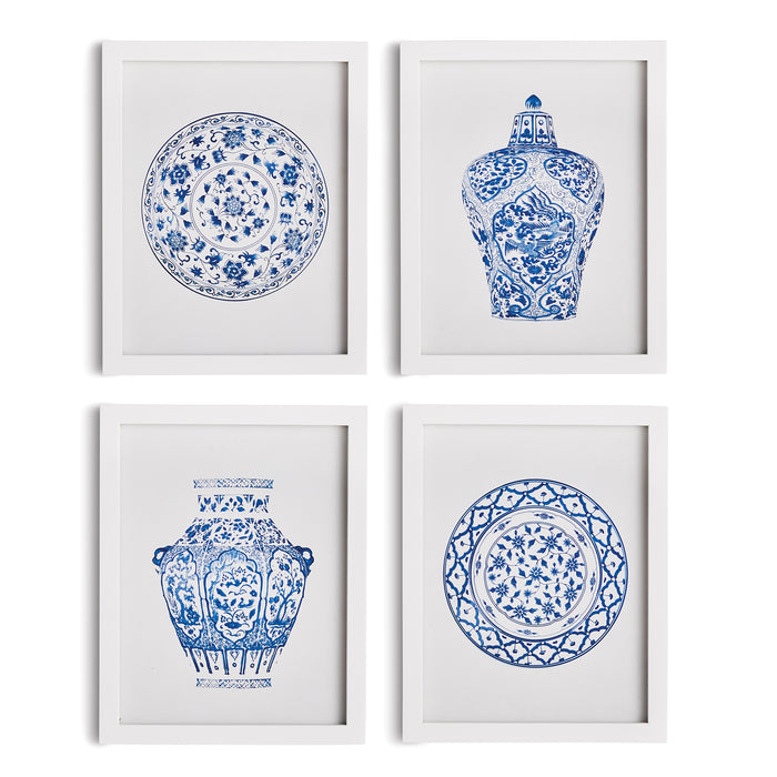 Design Shop Dynasty Petite Prints, Set Of 4