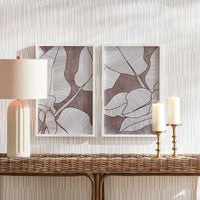Design Shop Palm Leaf Prints, Set Of 2