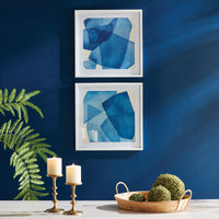 Design Shop Abstract Watercolor Prints, Set Of 2