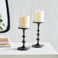 Design Shop Abacus Petite Candle Stands, Set Of 2