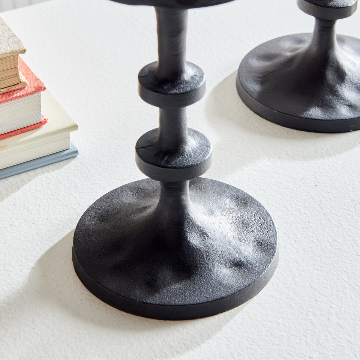 Design Shop Abacus Petite Candle Stands, Set Of 2