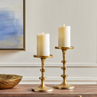 Design Shop Abacus Petite Candle Stands, Set Of 2