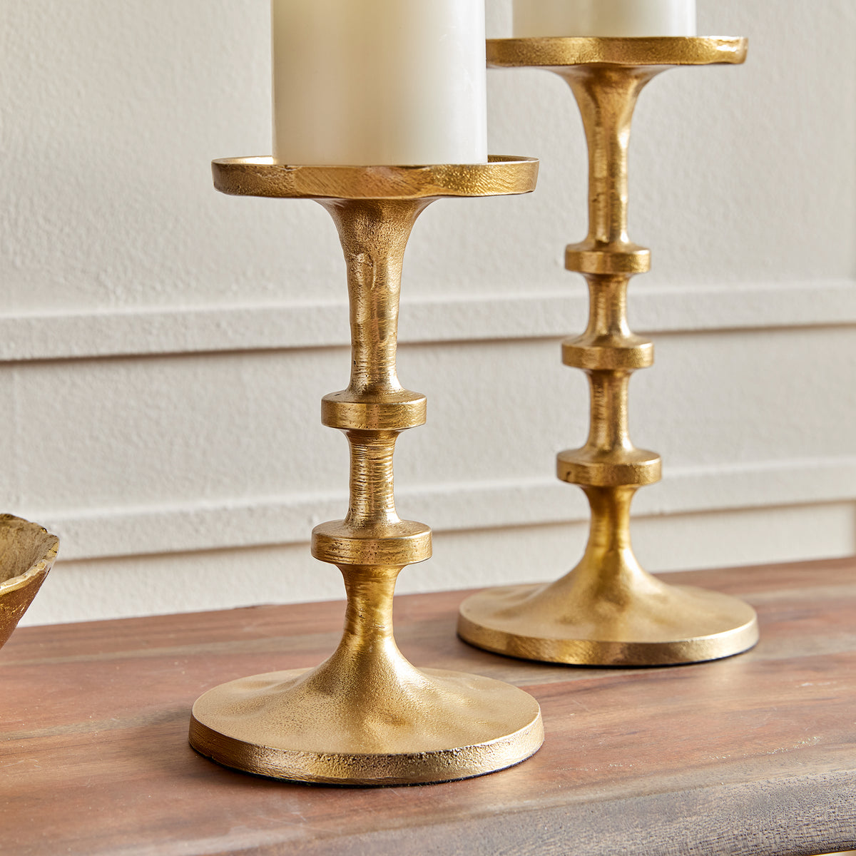 Design Shop Abacus Petite Candle Stands, Set Of 2