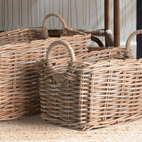 Design Shop Normandy Halo Rectangular Baskets, Set Of 2