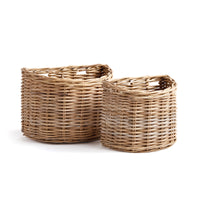 Design Shop Normandy Demilune Baskets, Set Of 2