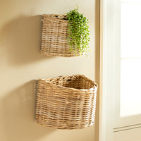 Design Shop Normandy Demilune Baskets, Set Of 2