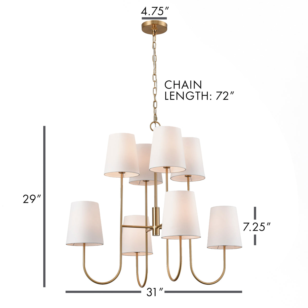 Design Shop Kinley Chandelier