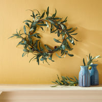 Design Shop Olive Wreath With Olives 16"