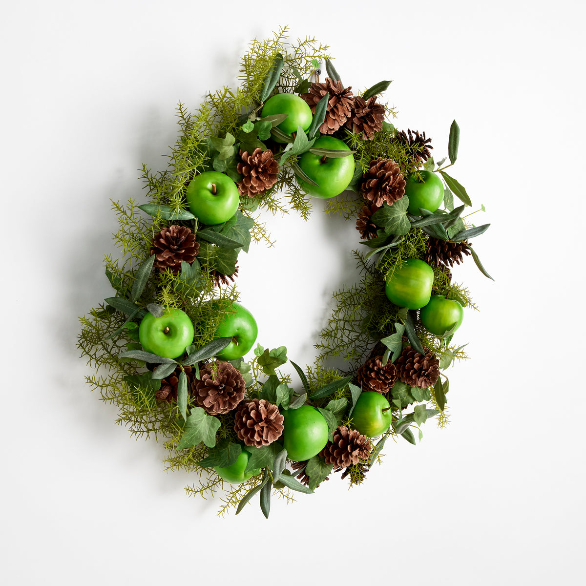 Design Shop Apple & Mixed Botanicals Wreath 24"
