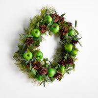 Design Shop Apple & Mixed Botanicals Wreath 24"