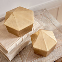 Design Shop Luca Lidded Boxes, Set Of 2
