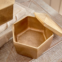 Design Shop Luca Lidded Boxes, Set Of 2