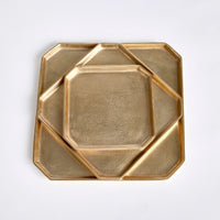 Design Shop Dezi Square Serving Trays, Set Of 3