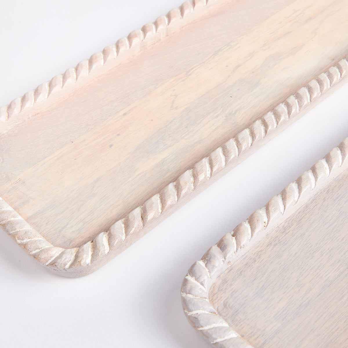 Design Shop Langley Rectangular Trays, Set Of 2