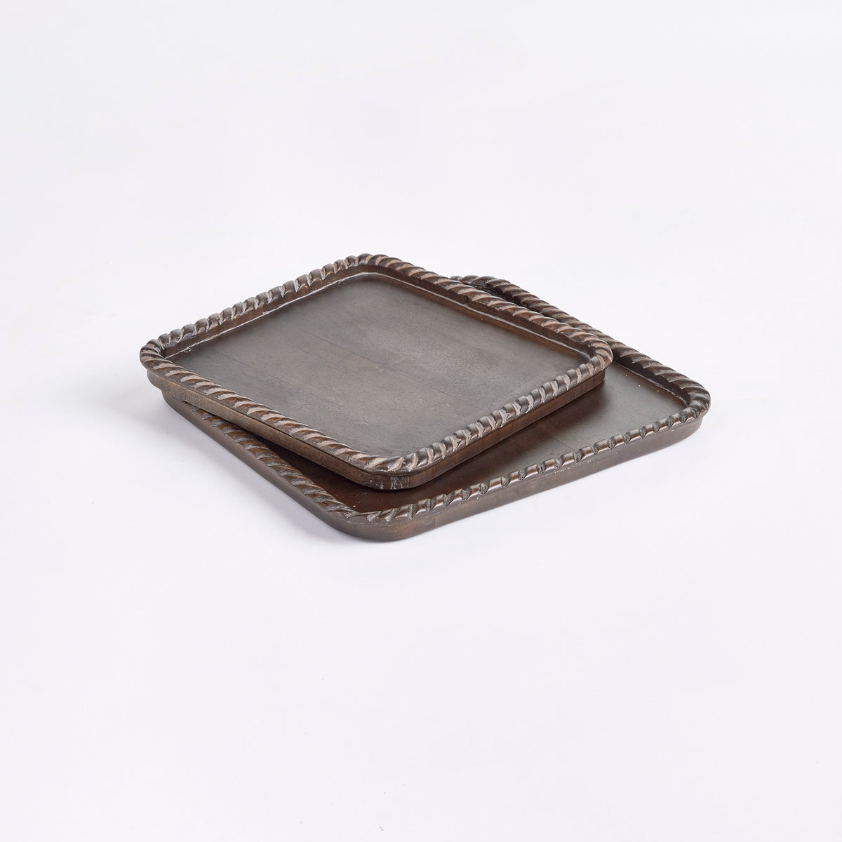 Design Shop Langley Square Trays, Set Of 2