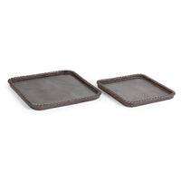 Design Shop Langley Square Trays, Set Of 2