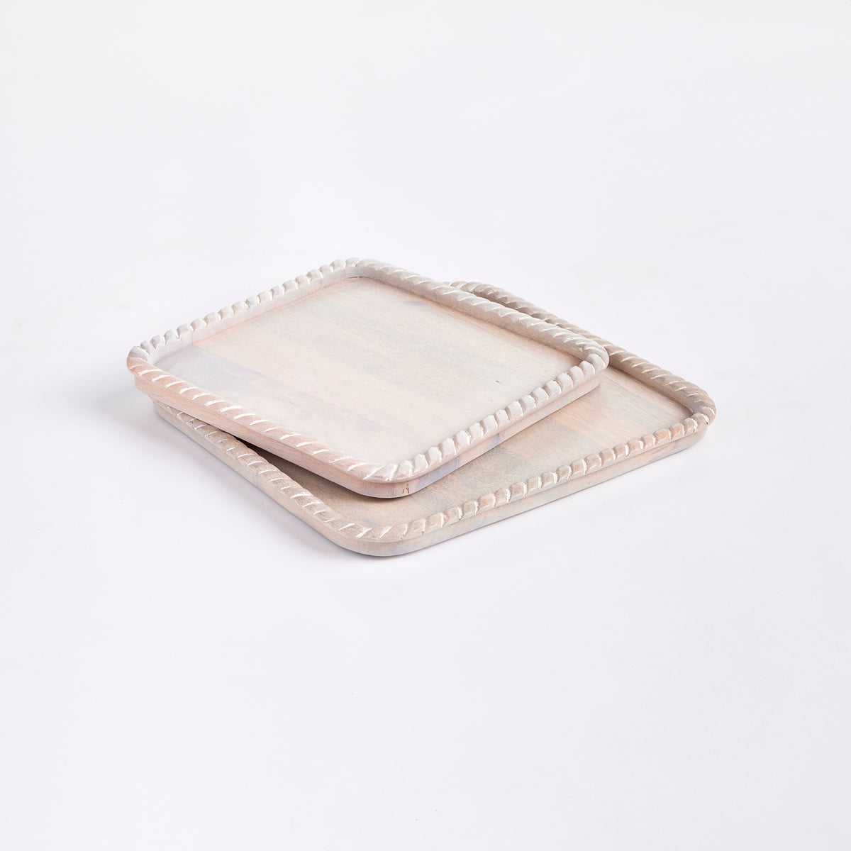 Design Shop Langley Square Trays, Set Of 2