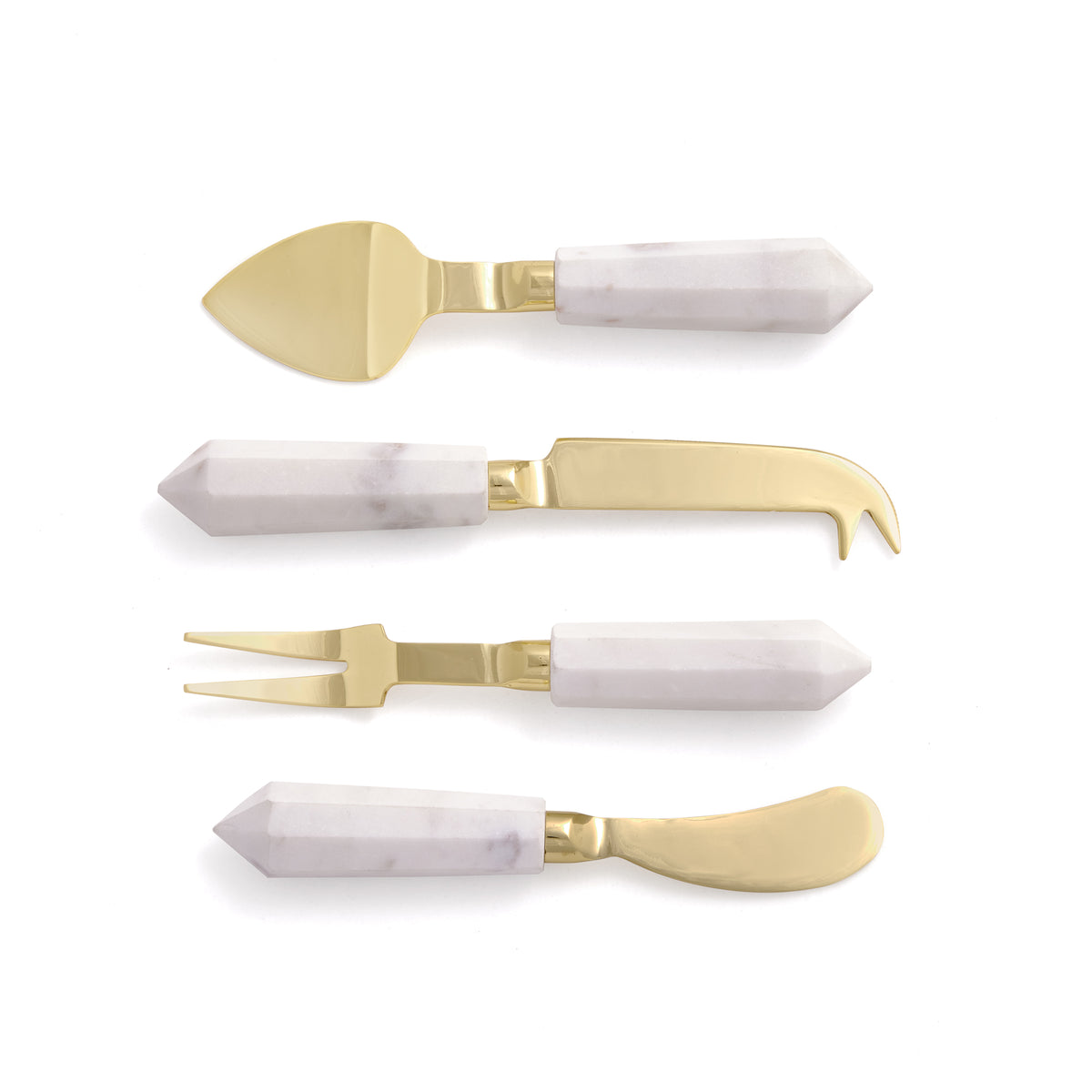 Design Shop Asteria Cheese Knives, Set Of 4
