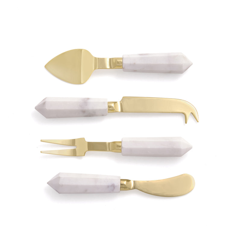 Design Shop Asteria Cheese Knives, Set Of 4