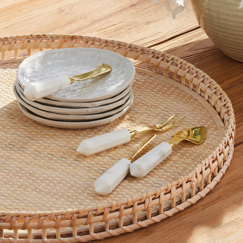 Design Shop Asteria Cheese Knives, Set Of 4