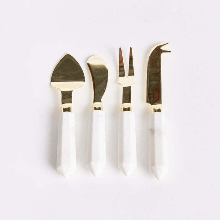 Design Shop Asteria Cheese Knives, Set Of 4