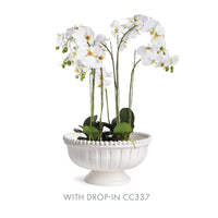 Design Shop Coletta Decorative Footed Low Bowl