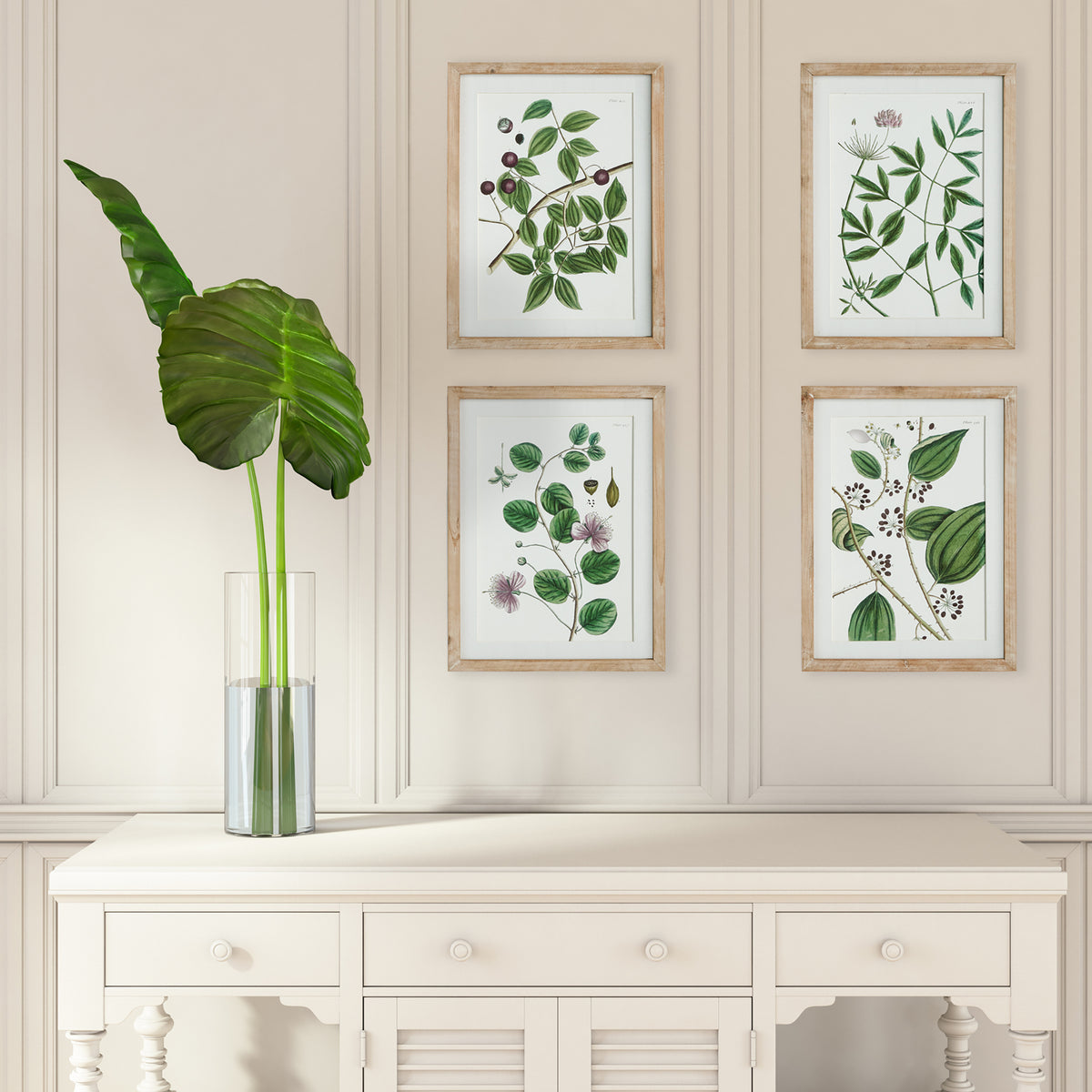 Design Shop Verdant Branch Prints, Set Of 4