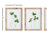 Design Shop Clover Cuttings Petite Prints, Set Of 3