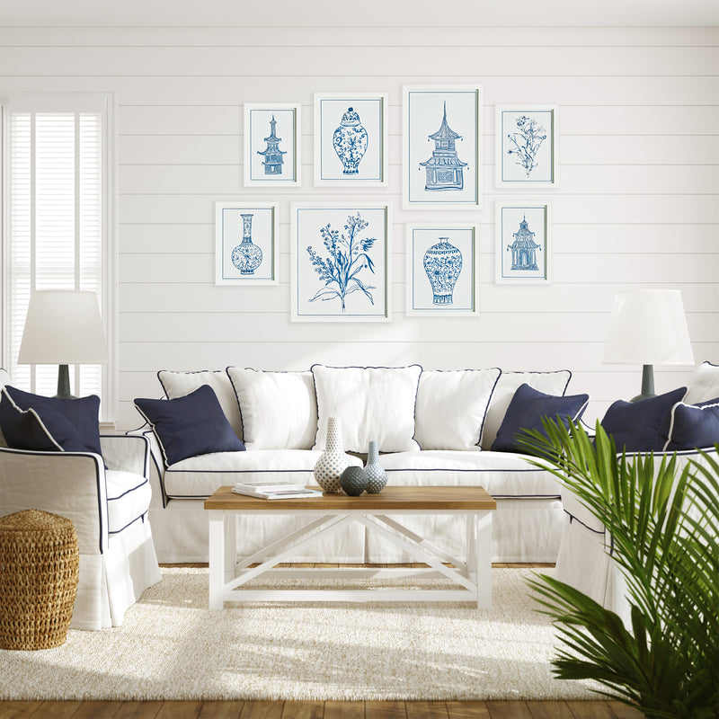 Design Shop Chinoiserie Gallery, Set Of 8