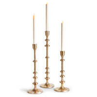 Design Shop Abacus Taper Holders, Set Of 3