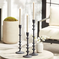 Design Shop Abacus Taper Holders, Set Of 3