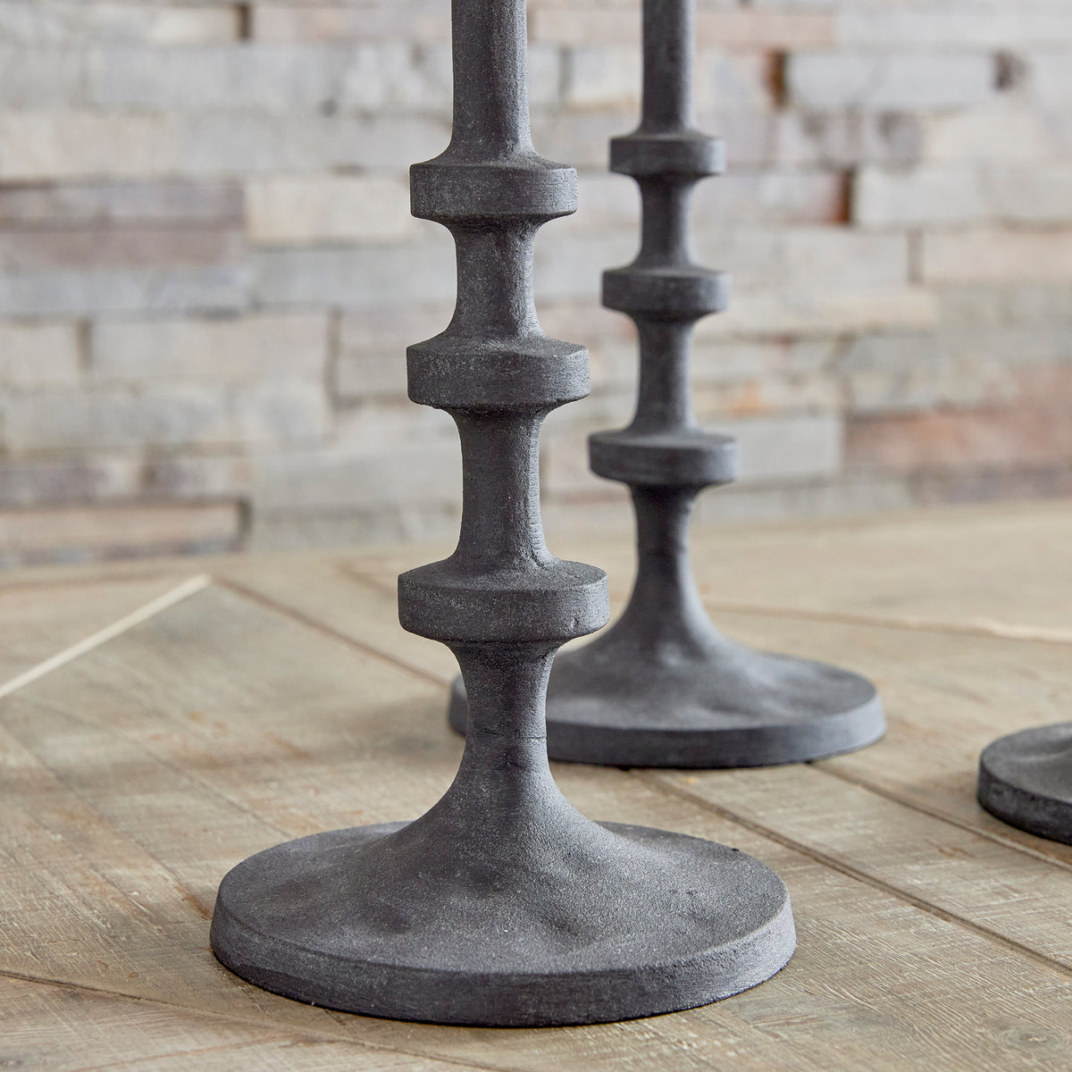 Design Shop Abacus Taper Holders, Set Of 3
