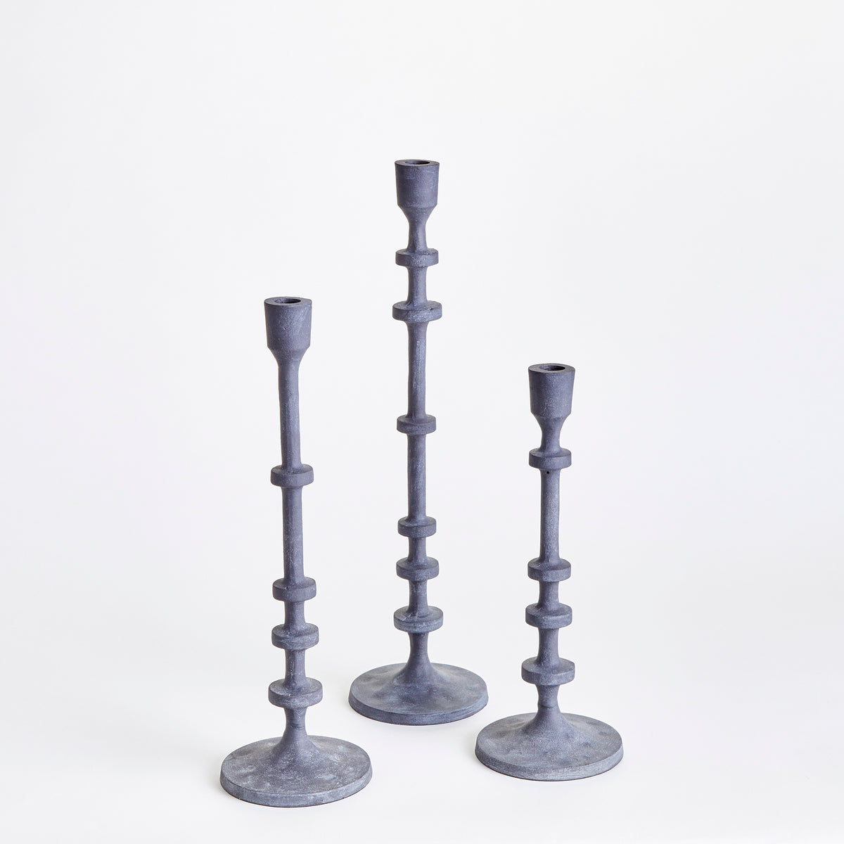 Design Shop Abacus Taper Holders, Set Of 3