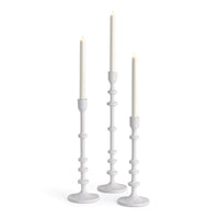 Design Shop Abacus Taper Holders, Set Of 3