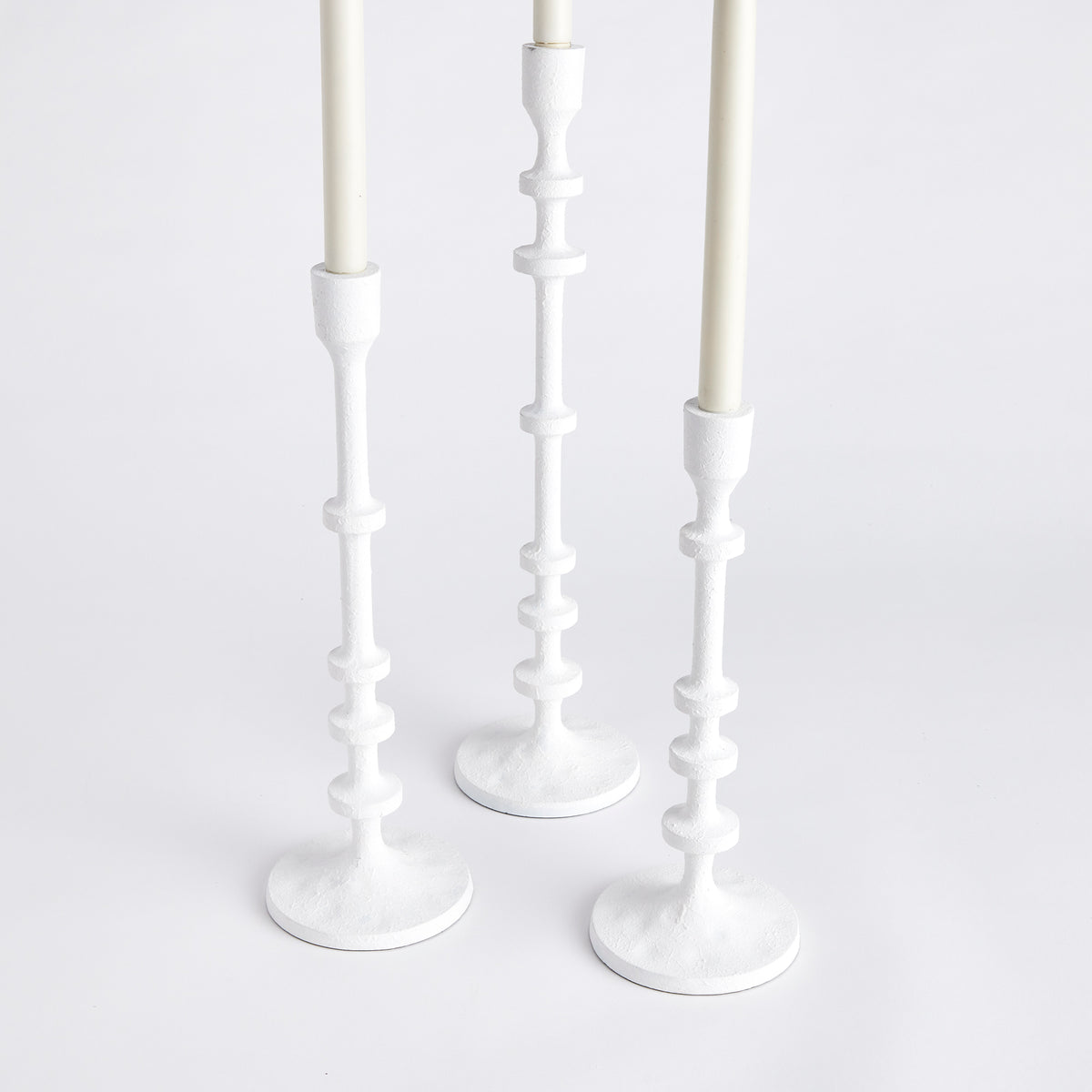 Design Shop Abacus Taper Holders, Set Of 3