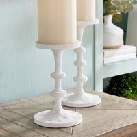 Design Shop Abacus Petite Candle Stands, Set Of 2