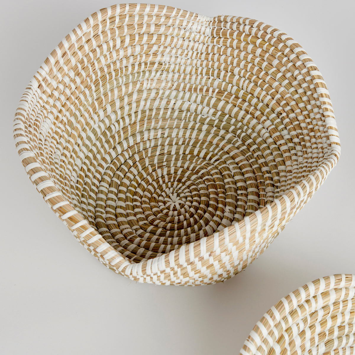 Design Shop Rivergrass Lotus Baskets, Set Of 3
