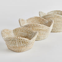 Design Shop Rivergrass Lotus Baskets, Set Of 3