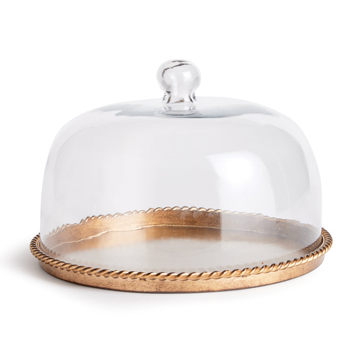 Design Shop Braiden Tray With Cloche Large