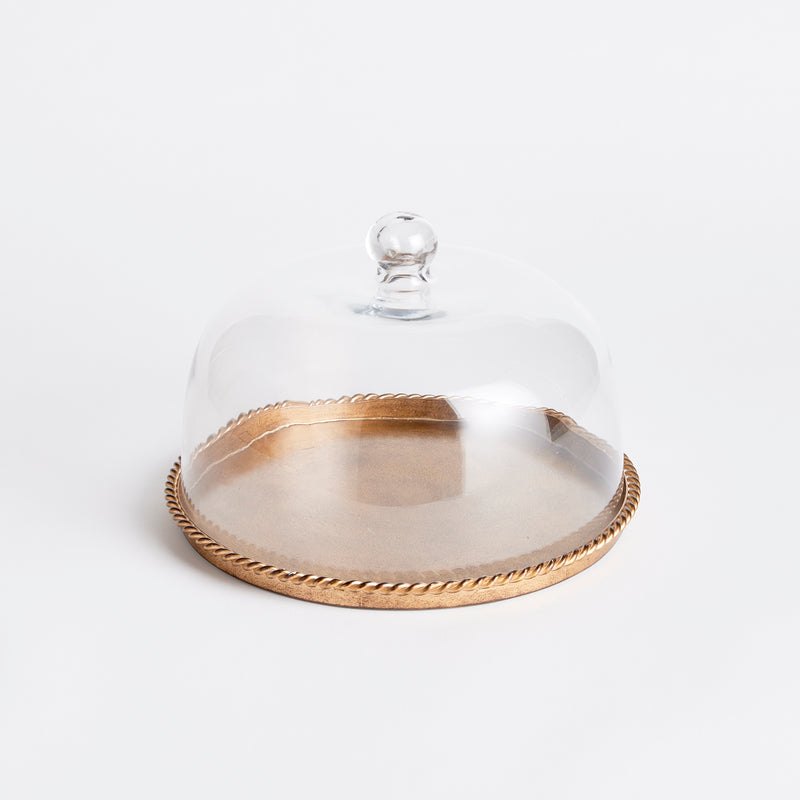 Design Shop Braiden Tray With Cloche Large