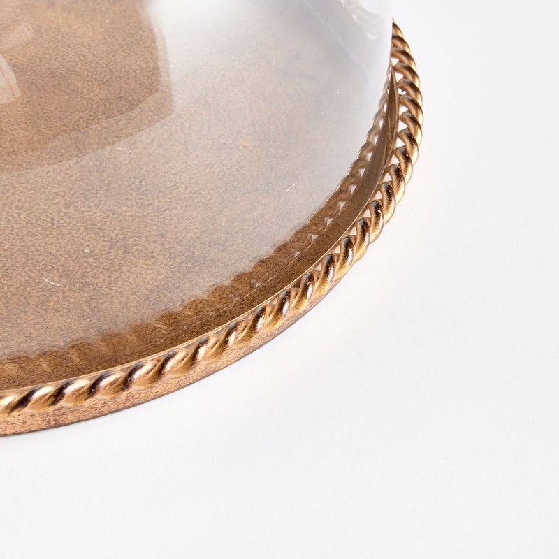 Design Shop Braiden Tray With Cloche Large
