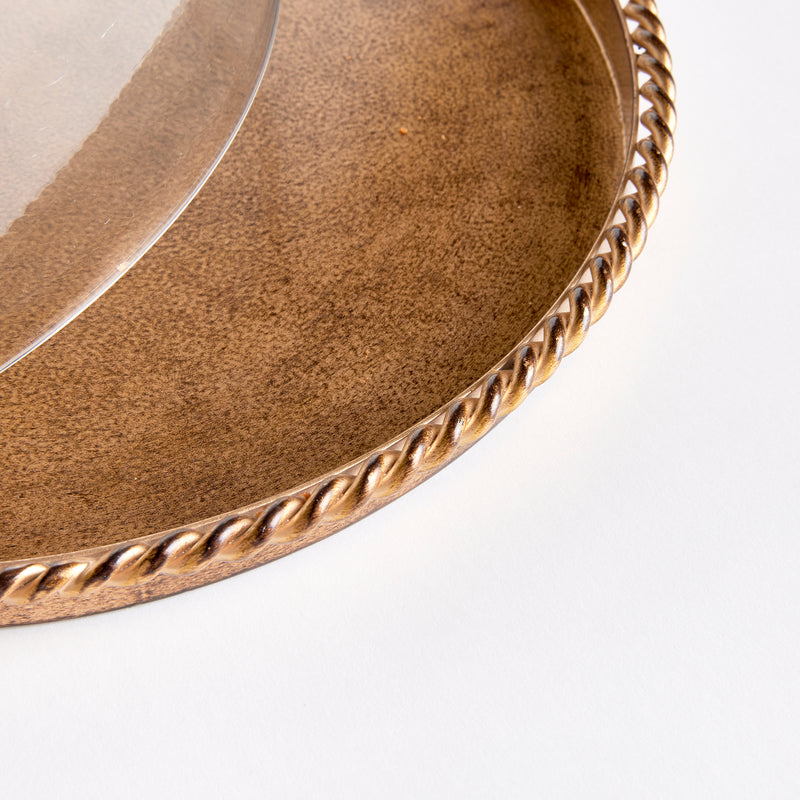 Design Shop Braiden Tray With Cloche Large