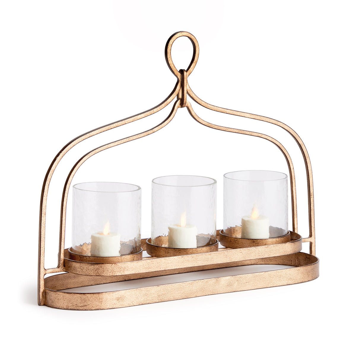 Design Shop Amara 3-Candle Hurricane