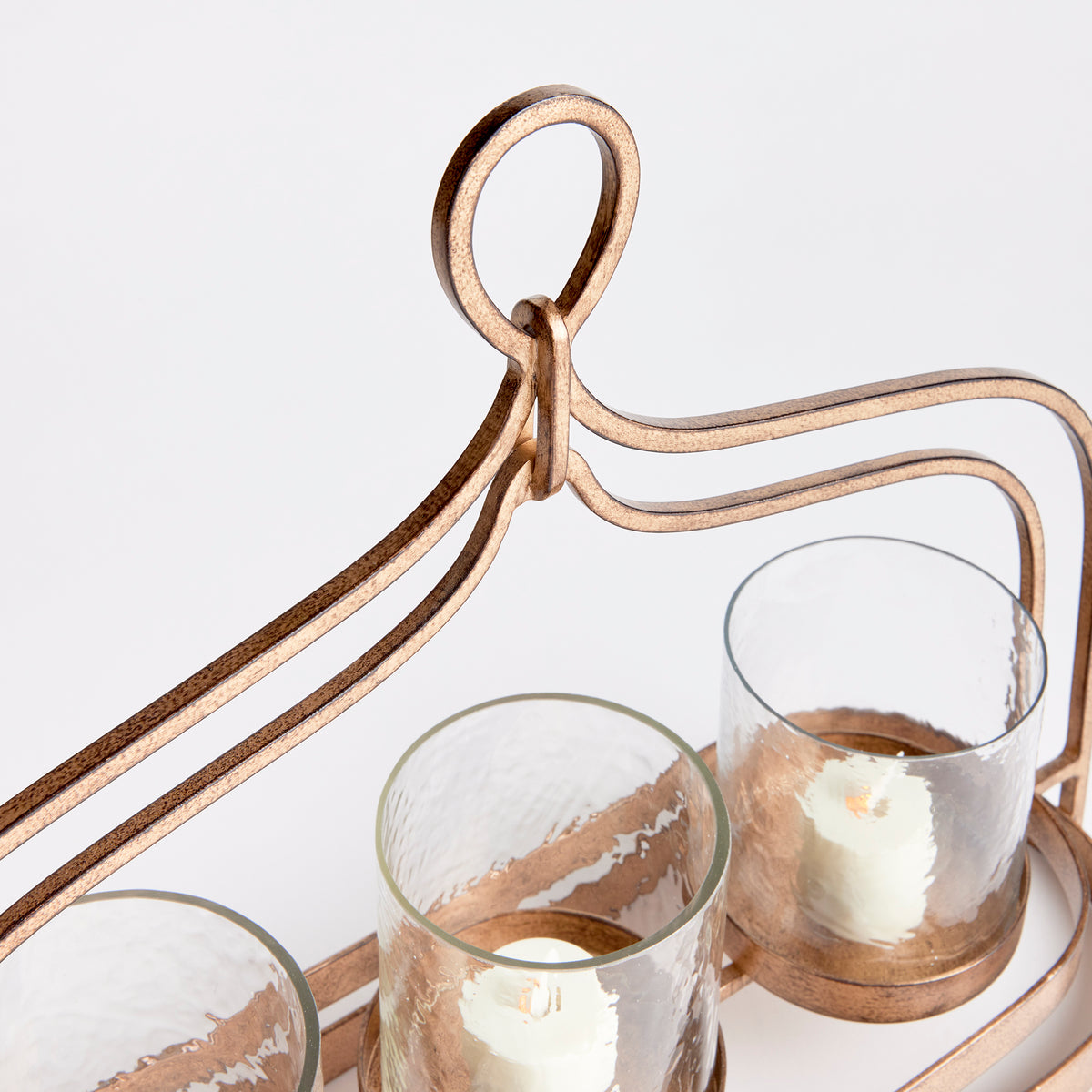 Design Shop Amara 3-Candle Hurricane