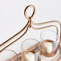 Design Shop Amara 3-Candle Hurricane