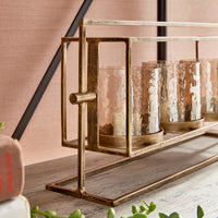 Design Shop Wesley 3-Candle Hurricane