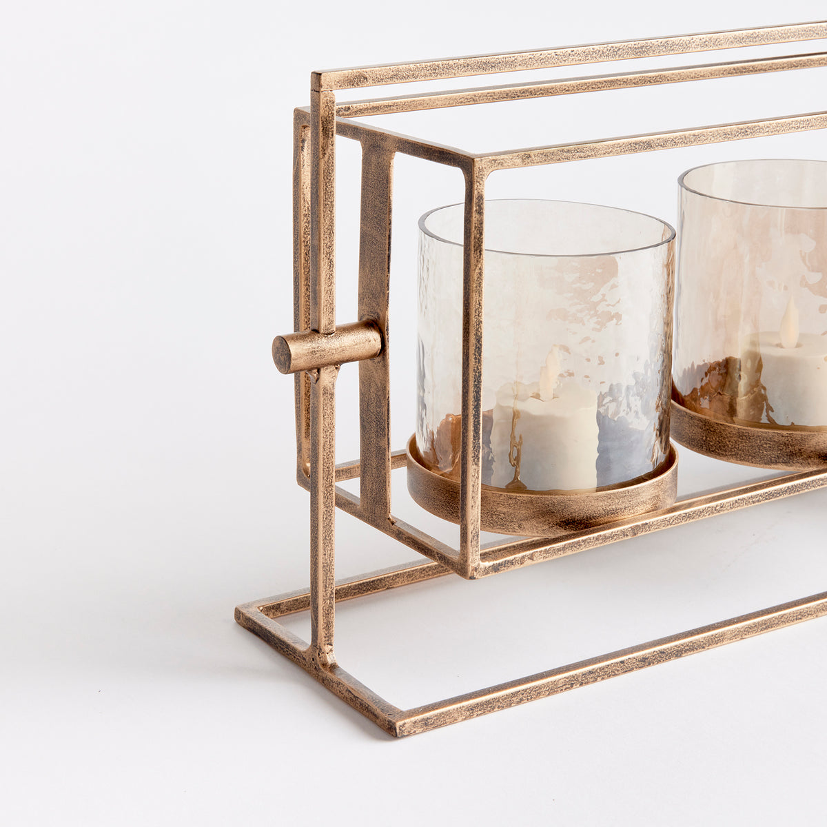 Design Shop Wesley 3-Candle Hurricane